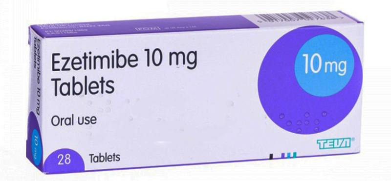 Thuốc ức chế hấp thu Cholesterol - Ezetimibe 10mg