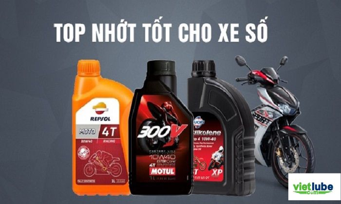 Nên dùng loại nhớt nào tốt cho xe số?