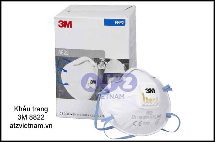 Khẩu trang chống bụi 3M 8822