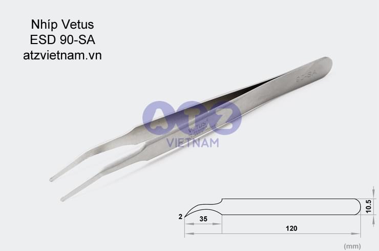 phân phối Nhíp chống tĩnh điện Vetus 90-SA