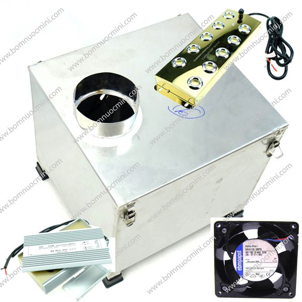 Máy Tạo Ẩm 1 Vỉ 10 Mắt Thùng Inox 304