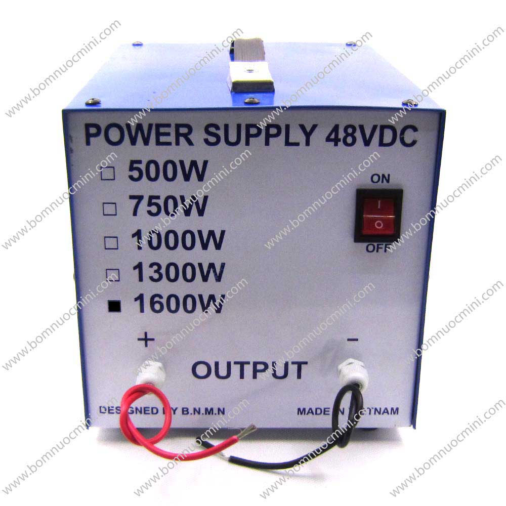 Thùng Nguồn Điện 48V 1600W Sử Dụng Cho 5 Vỉ Tạo Ẩm