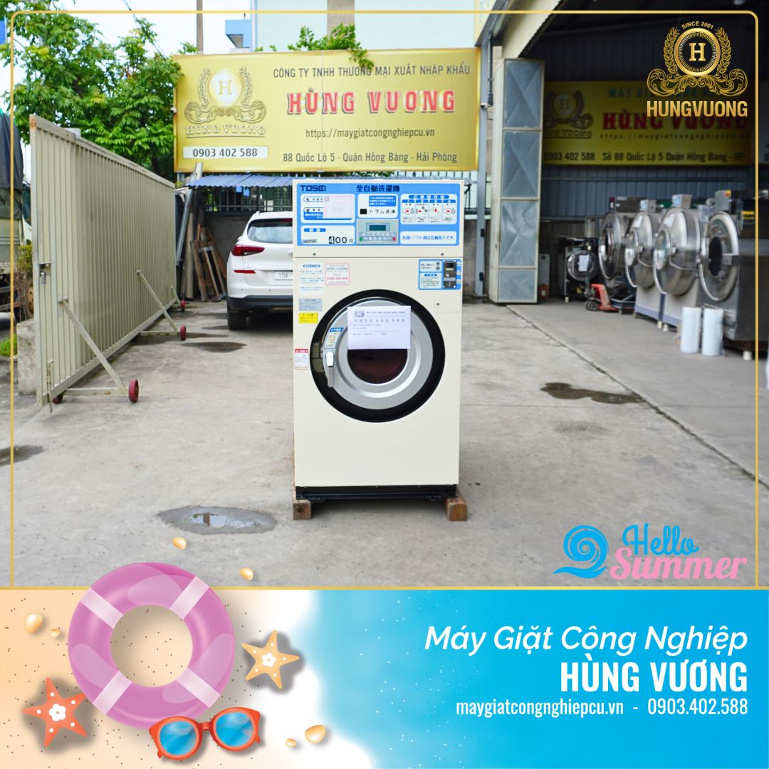 Nhiệt độ thích hợp khi sấy đồ ở máy giặt công nghiệp