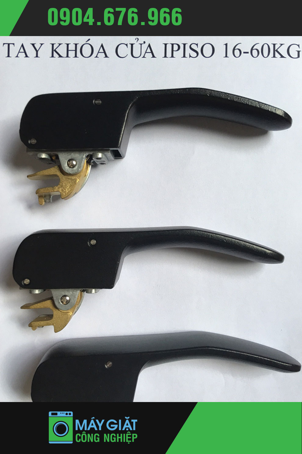 Tay khóa cửa máy giặt công nghiệp