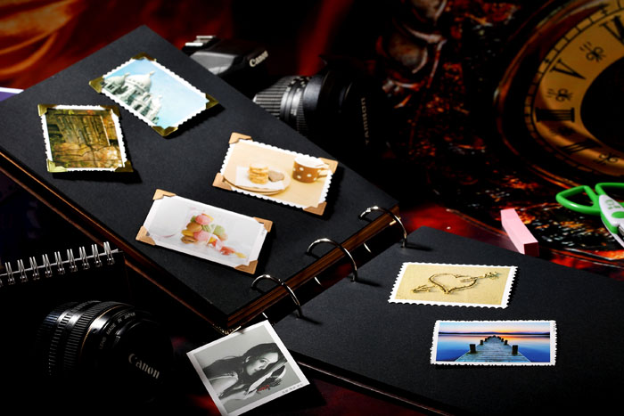 Kéo răng cưa trang trí album ảnh tự dán