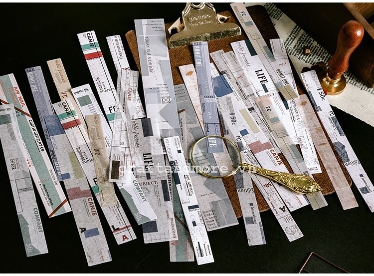 sticker Retro Ruler 2