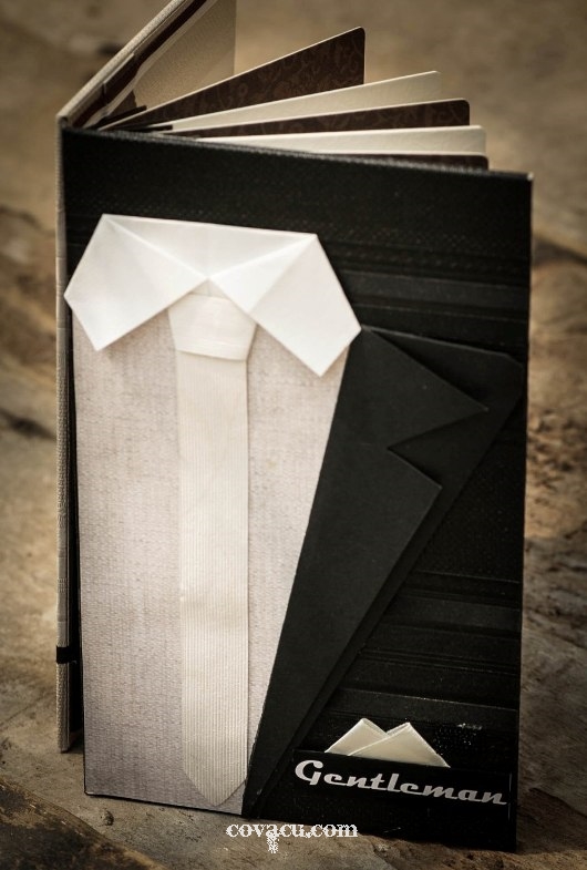 Quà tặng bạn trai - scrapbook gentlemen