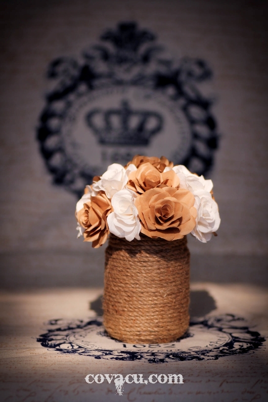 Cách làm hoa giấy handmade