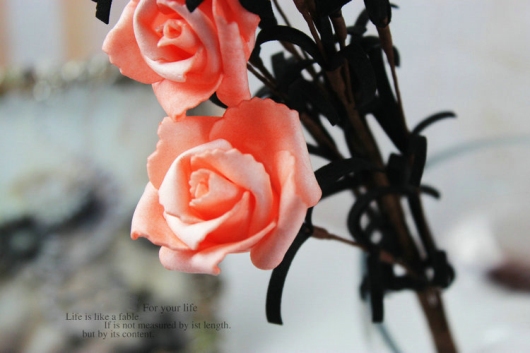  Hoa hồng trang trí phòng 