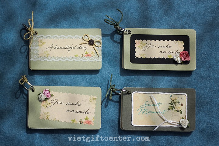 trang trí album ảnh vintage