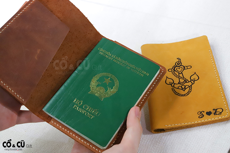 passport cover da thật chất lượng