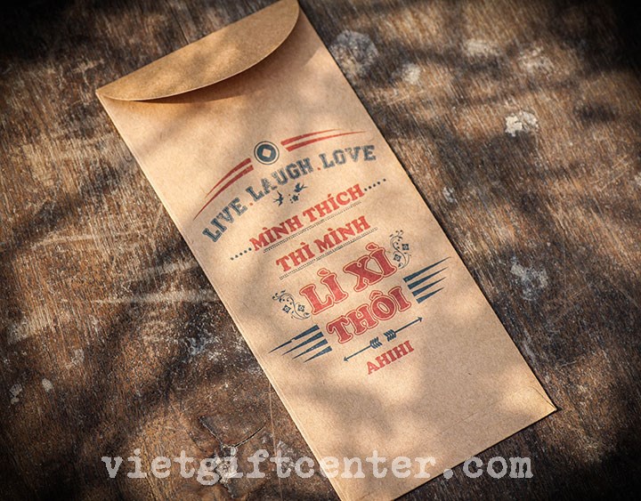 Bao lì xì độc đáo "Mình thích thì mình lì xì thôi"