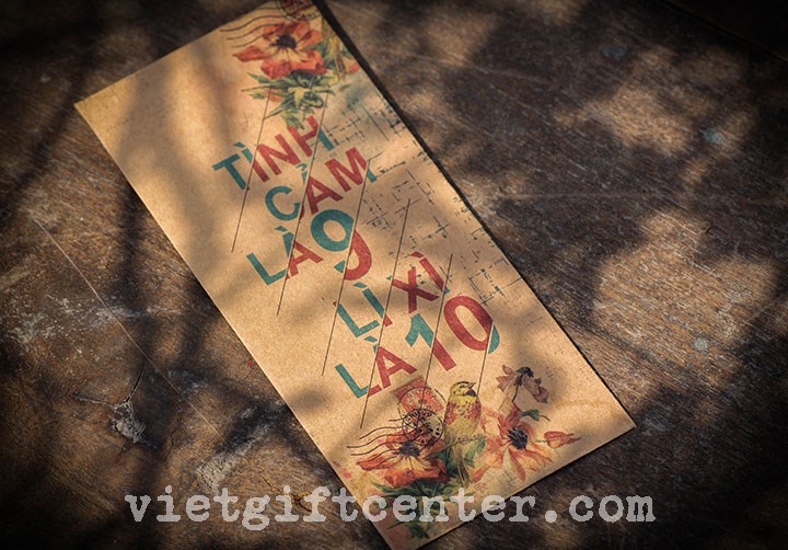 Bao lì xì tết độc đáo xuân Mậu Tuất 2018