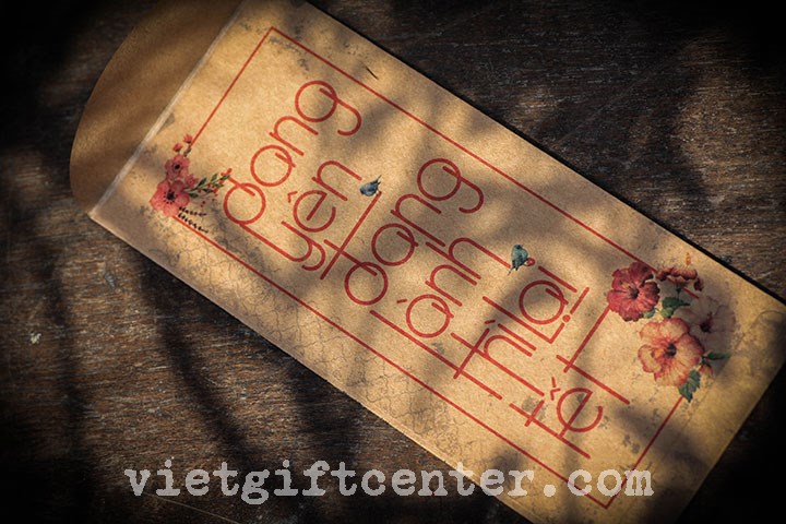 Bao lì xì tết độc đáo xuân Mậu Tuất 2018