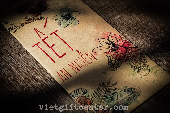 Thiết kế bao lì xì bắt mắt ngay trong lần thấy đầu tiên