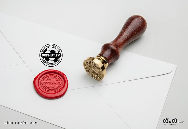 con dấu sáp handmade