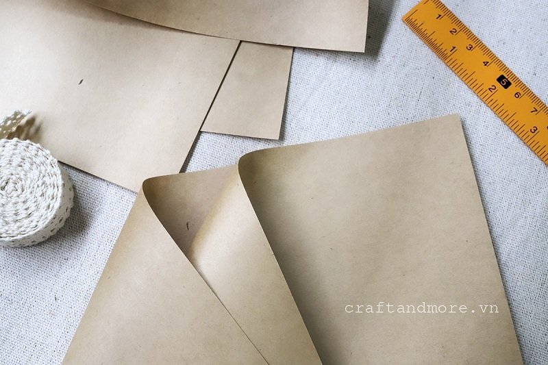 Giấy mỹ thuật A4 nâu