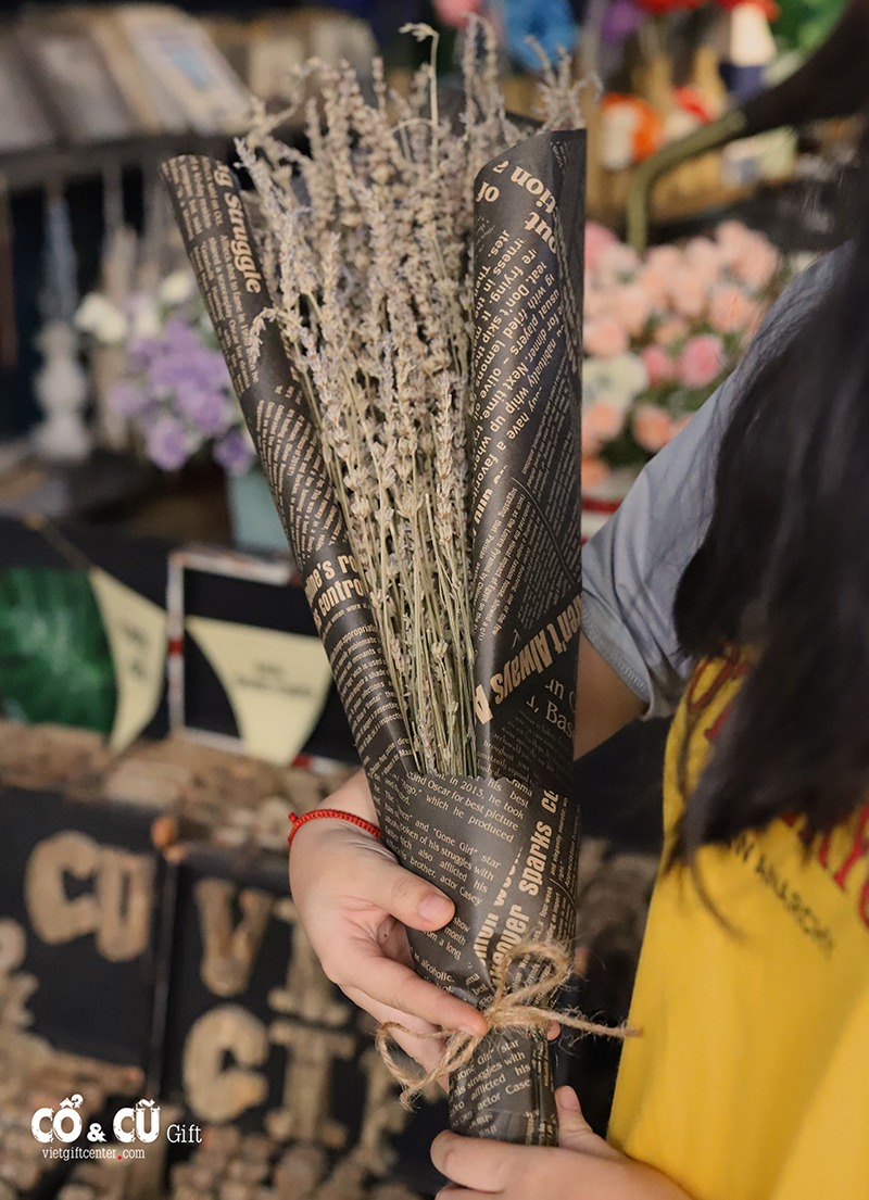 hoa lavender khô trang trí