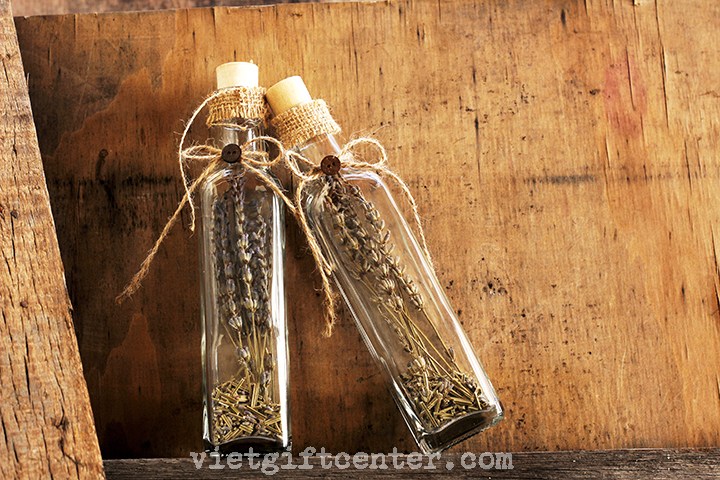 lọ thủy tinh lavender khô