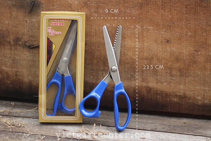 Kéo răng cưa cắt vải, giấy thủ công