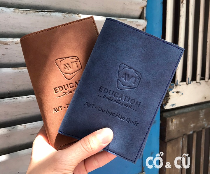 passport cover dập nhiệt theo yêu cầu