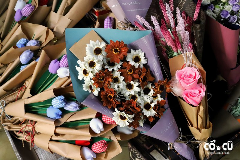 hoa handmade ý nghĩa tặng bạn gái