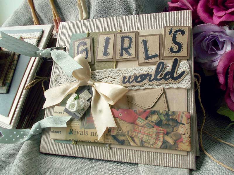 Album scrapbook vintage