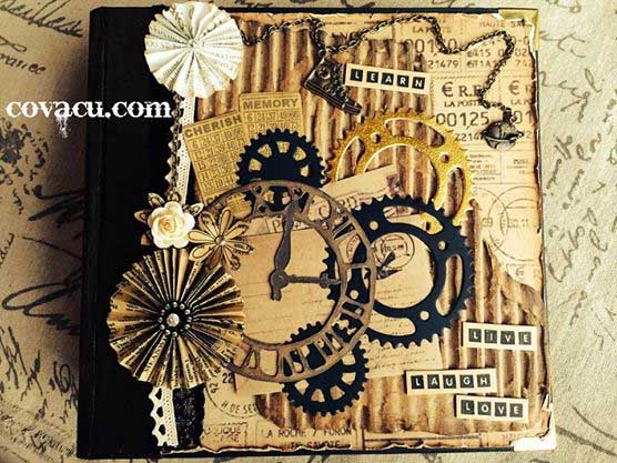 Album scrapbook vintage