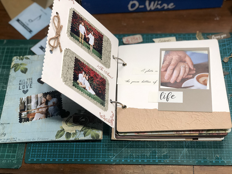 scrapbook theo yêu cầu