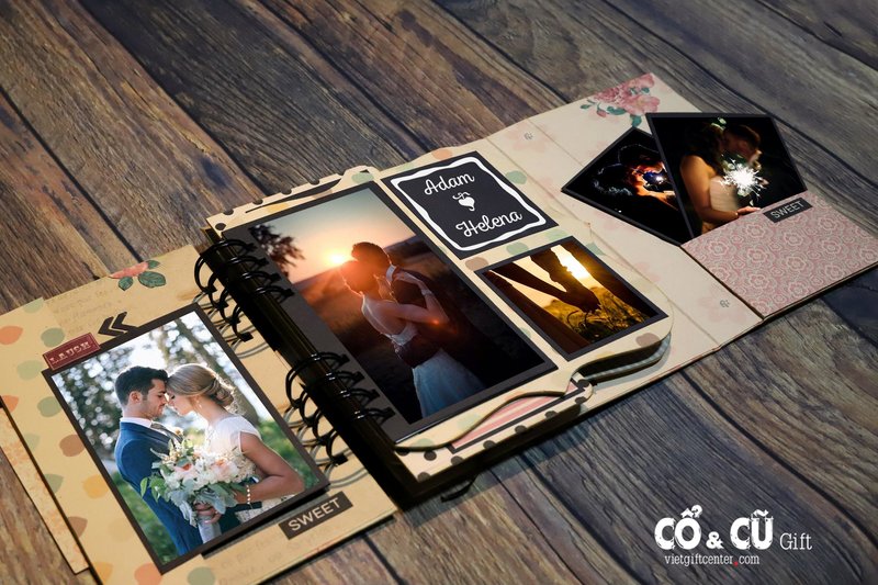 scrapbook handmade vintage