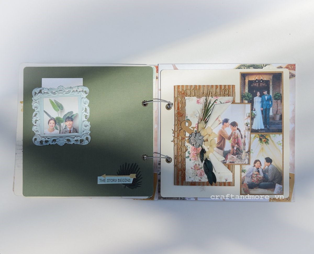 Trang trí làm scrapbook theo yêu cầu