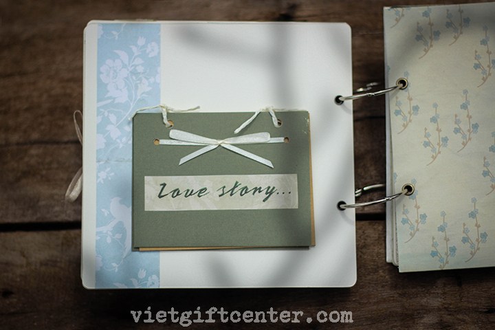 Album handmade scrapbook đẹp Together Forever