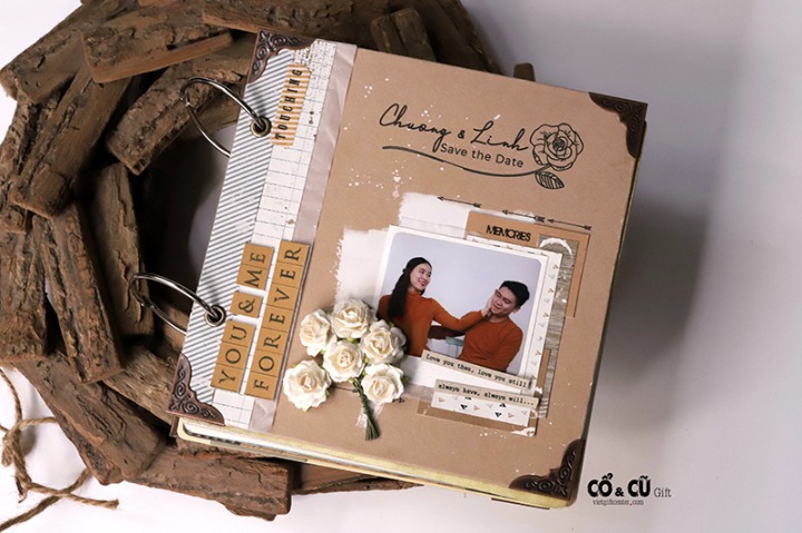 scrapbook tặng người yêu 8/3