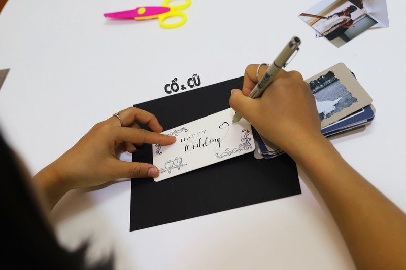 trang tríc album ảnh thủ công sài gòn