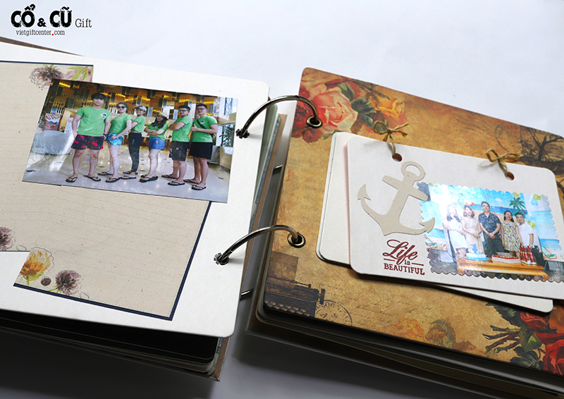 scrapbook trang trí đa dạng