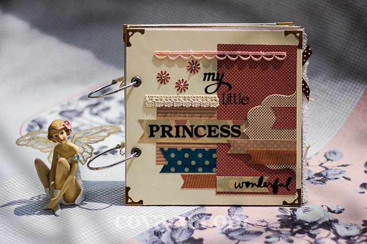 Scrapbook cho bé gái BEAUTIFUL PRINCESS