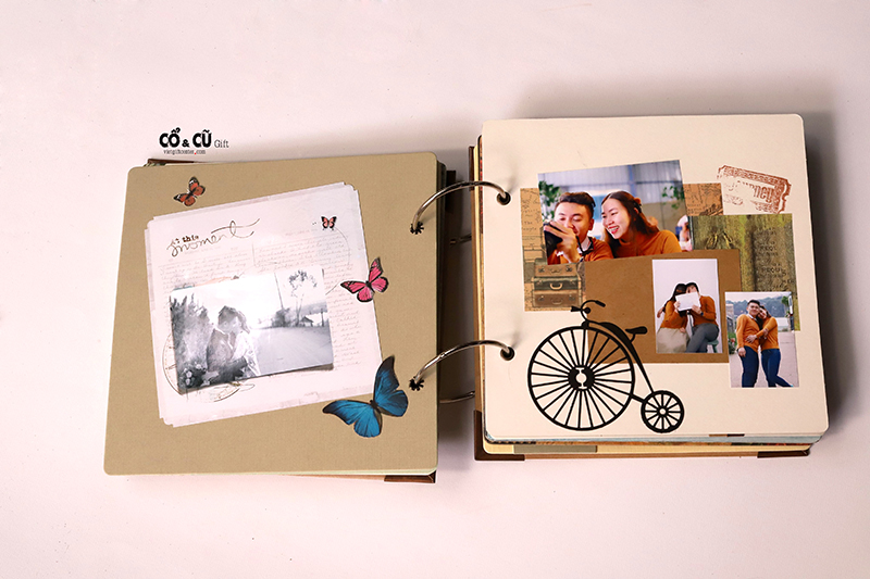 scrapbook vintage handmade