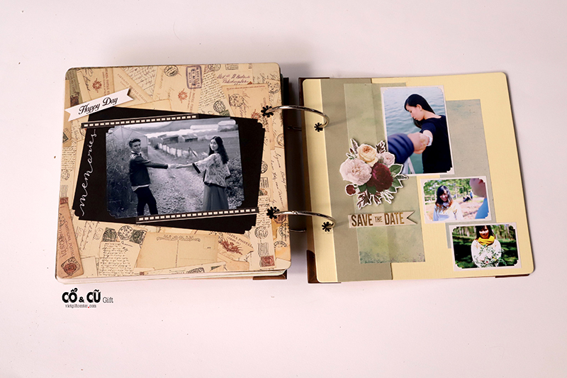 scrapbook ảnh cưới