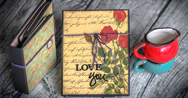 scrapbook là món quà tặng Valentine không thể tuyệt vời hơn