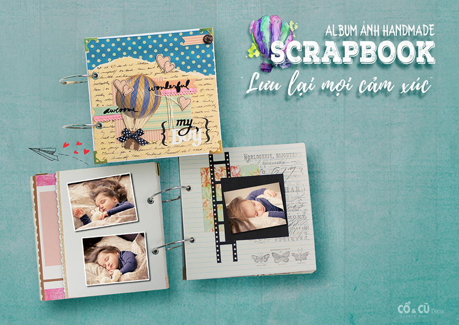 scrapbook cho bé