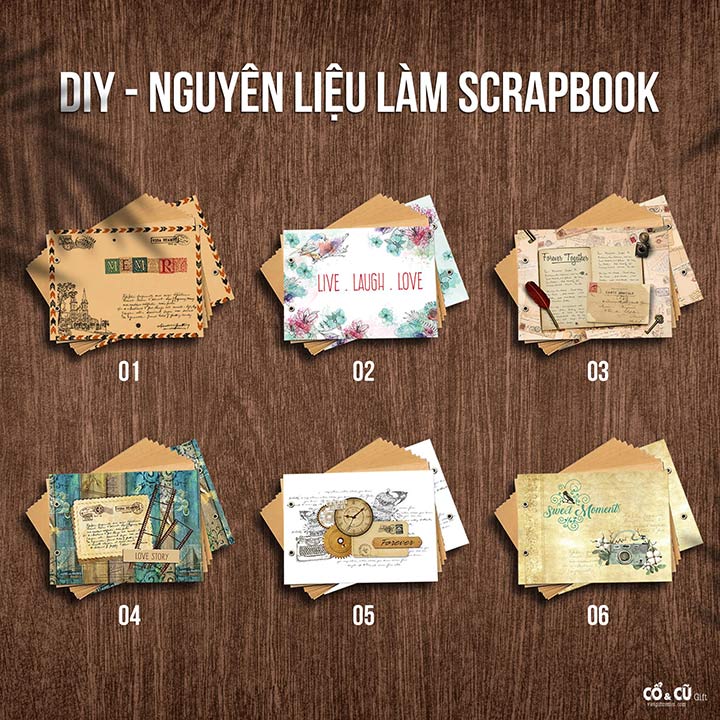 làm scrapbook đẹp