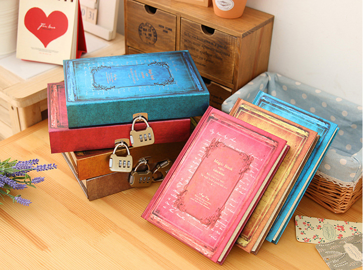 lưu giữ bí mật hiệu quả với sổ tay có khóa