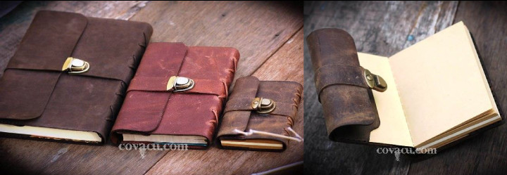 Làm sổ tay da thật cho công ty