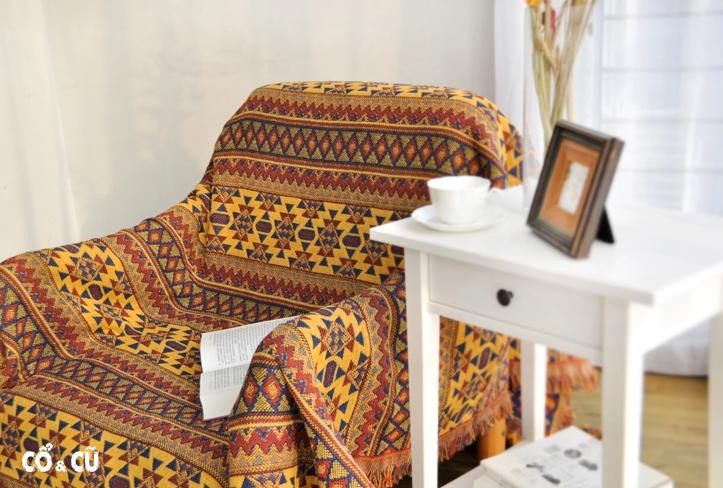 thảm phủ sofa đẹp vintage