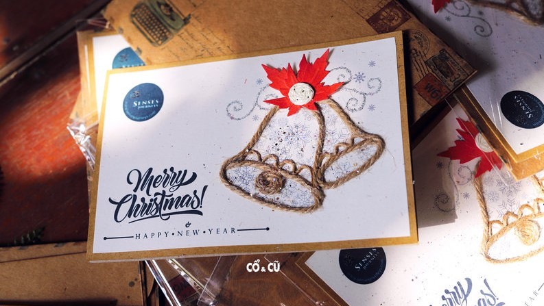 thiệp thiết kế giá sỉ noel