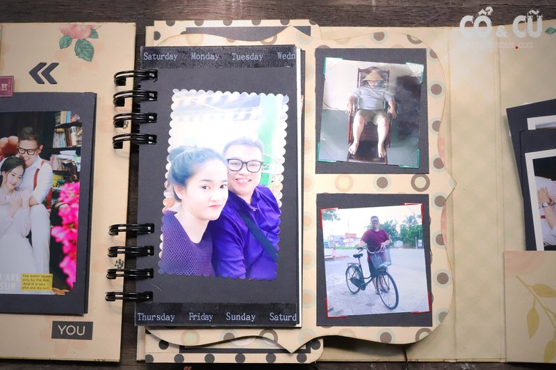 scrapbook handmade theo yêu cầu