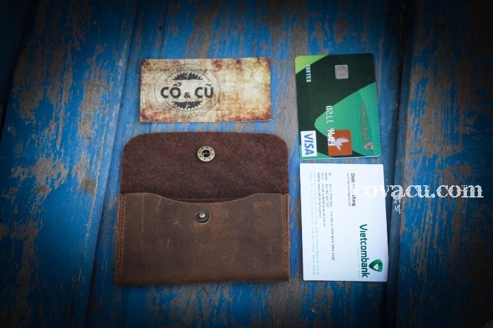 ví da đựng card visit