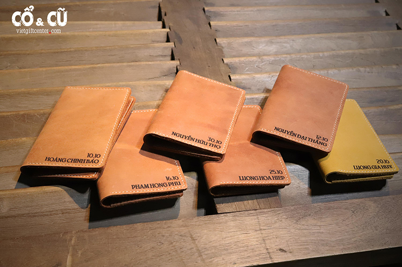 vỏ bọc hộ chiếu da thật đẹp