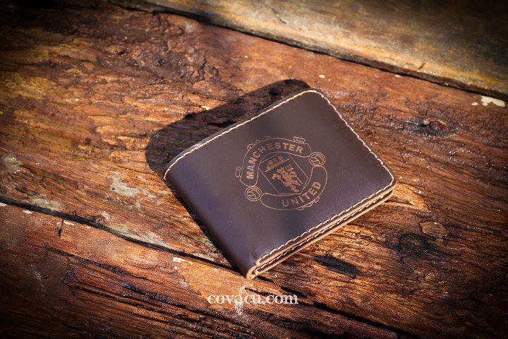 Ví da thật handmade tặng bạn trai