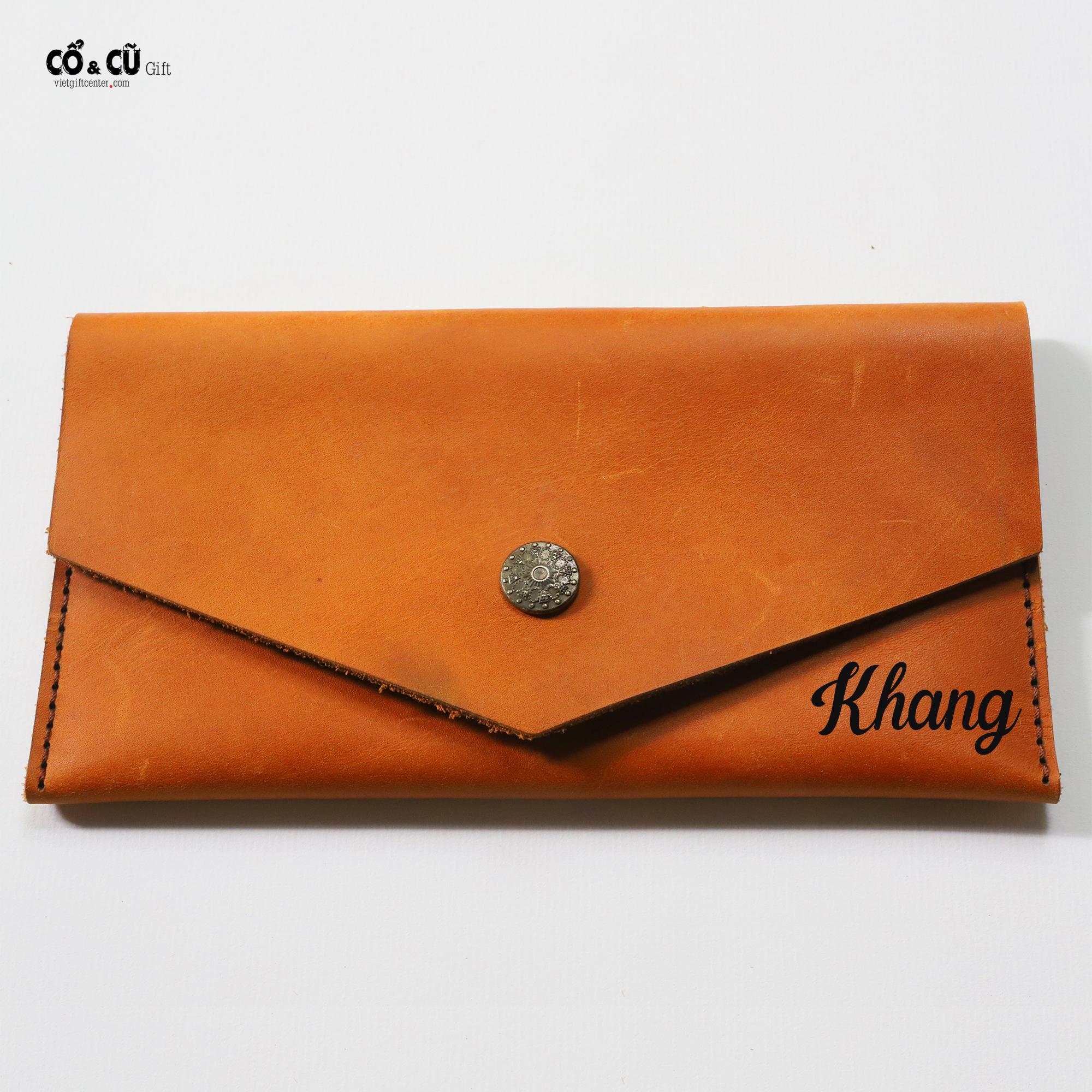 ví nữ khắc tên